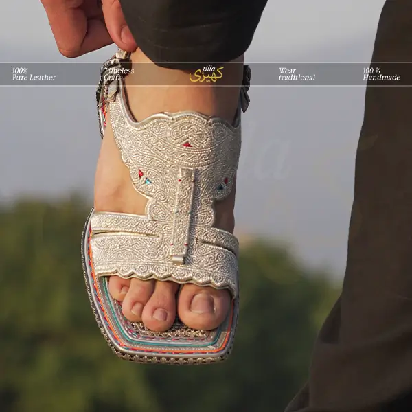 tilla kheri, zari kheri, lawa kheri, tilly wali kheri, kheri juta, tilla chappal, talagang kheri, handmade kheri from punjab, punjabi traditional footwear, zari work chappal, mens traditional shoes pakistan