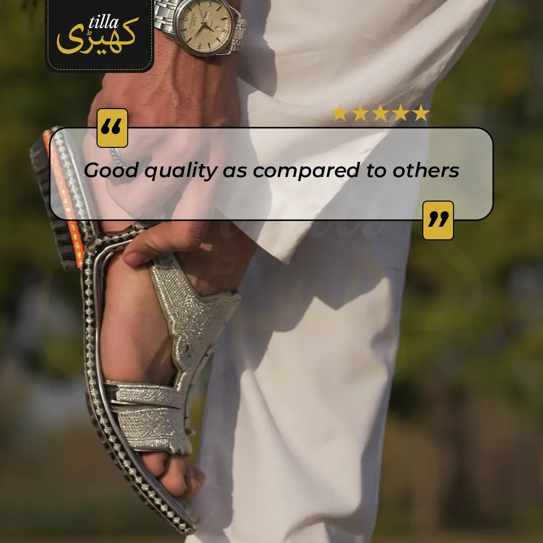 tilla kheri, zari kheri, lawa kheri, tilly wali kheri, kheri juta, tilla chappal, talagang kheri, handmade kheri from punjab, punjabi traditional footwear, zari work chappal, mens traditional shoes pakistan